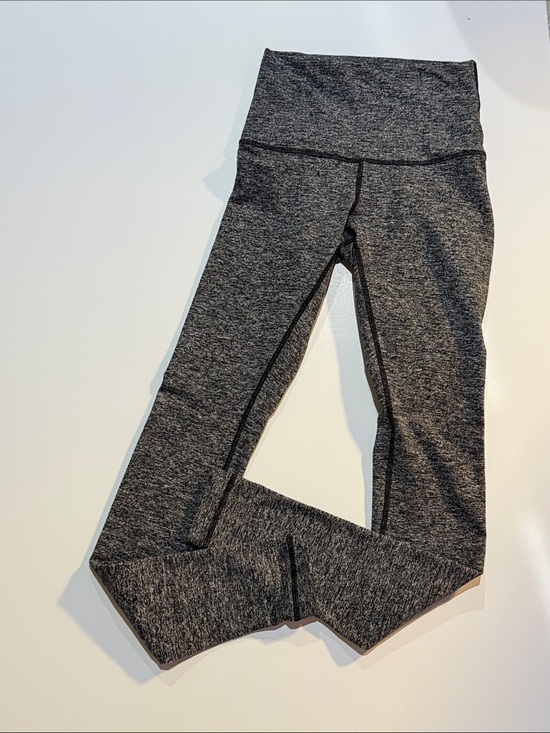 lululemon athletica Pants - lululemon athletica Gray Heather High-Rise Leggings high times yoga jacquard 4
